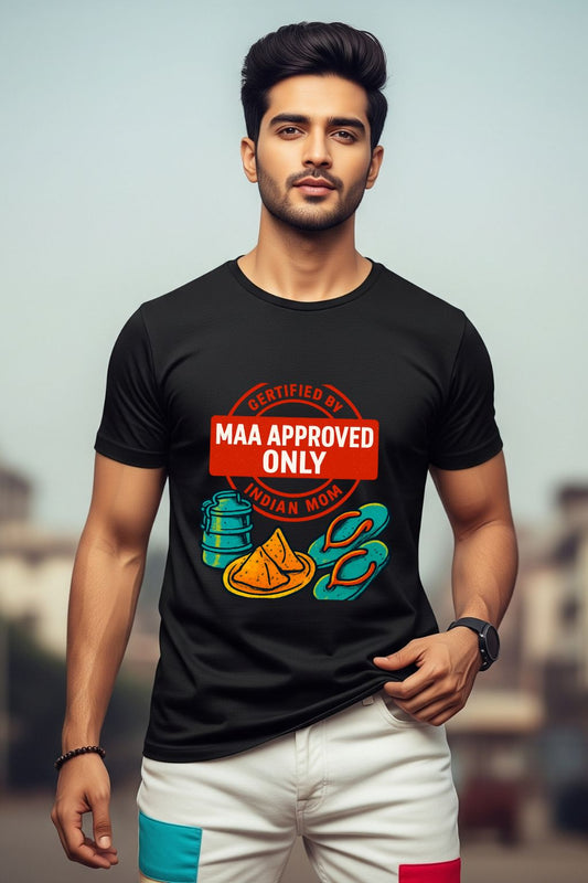 Certified by Indian Mom T-Shirt for Men