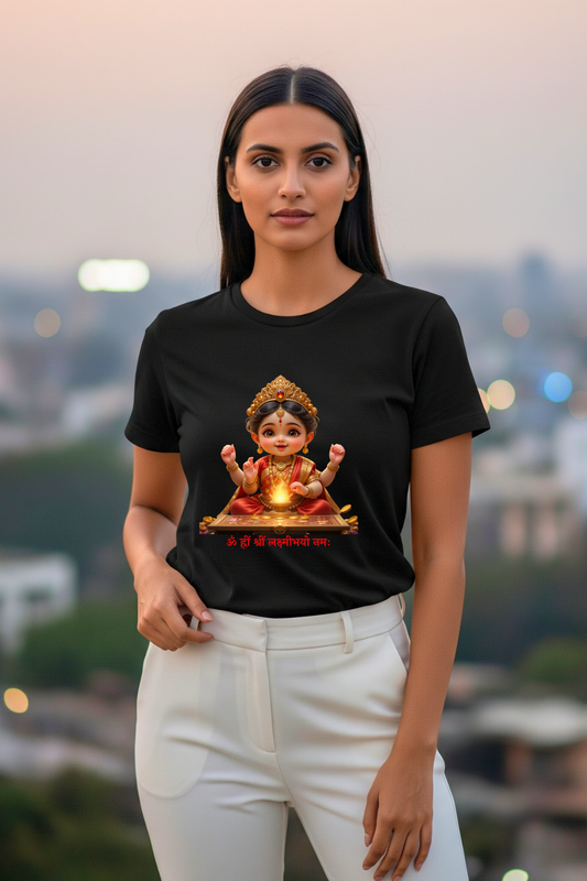 Cute Maa Lakshmi Graphic T-Shirt