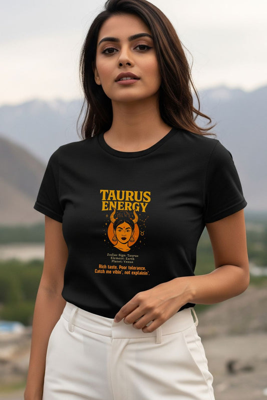 Taurus Energy Women’s T-shirt | Zodiac Graphic Tee
