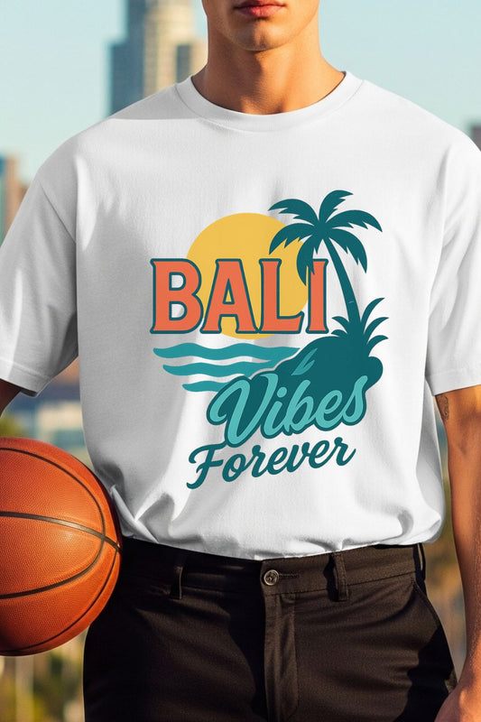 Bali_Vibes_Forever_White_Oversized_T-shirt-close_up