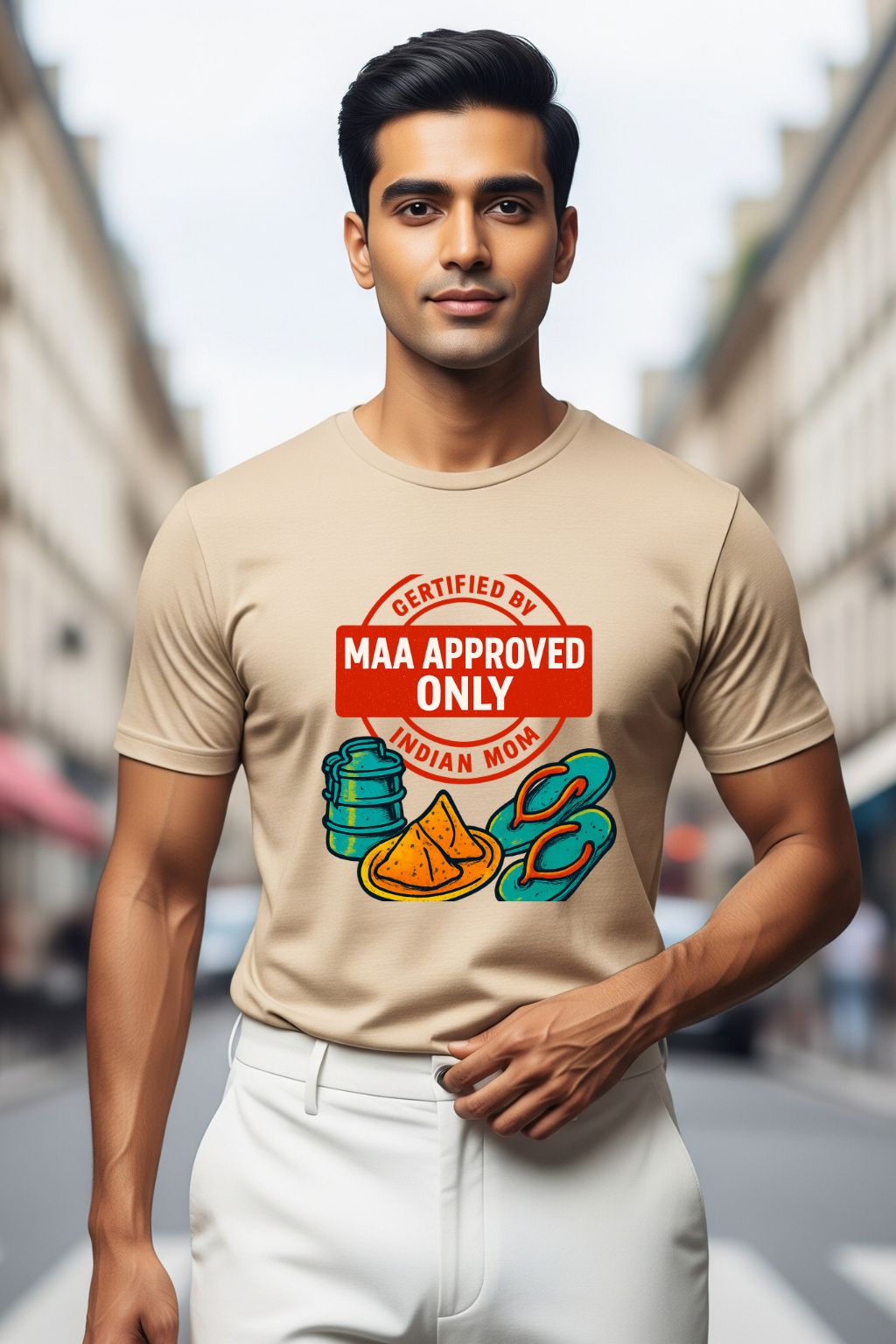 Certified by Indian Mom T-Shirt for Men