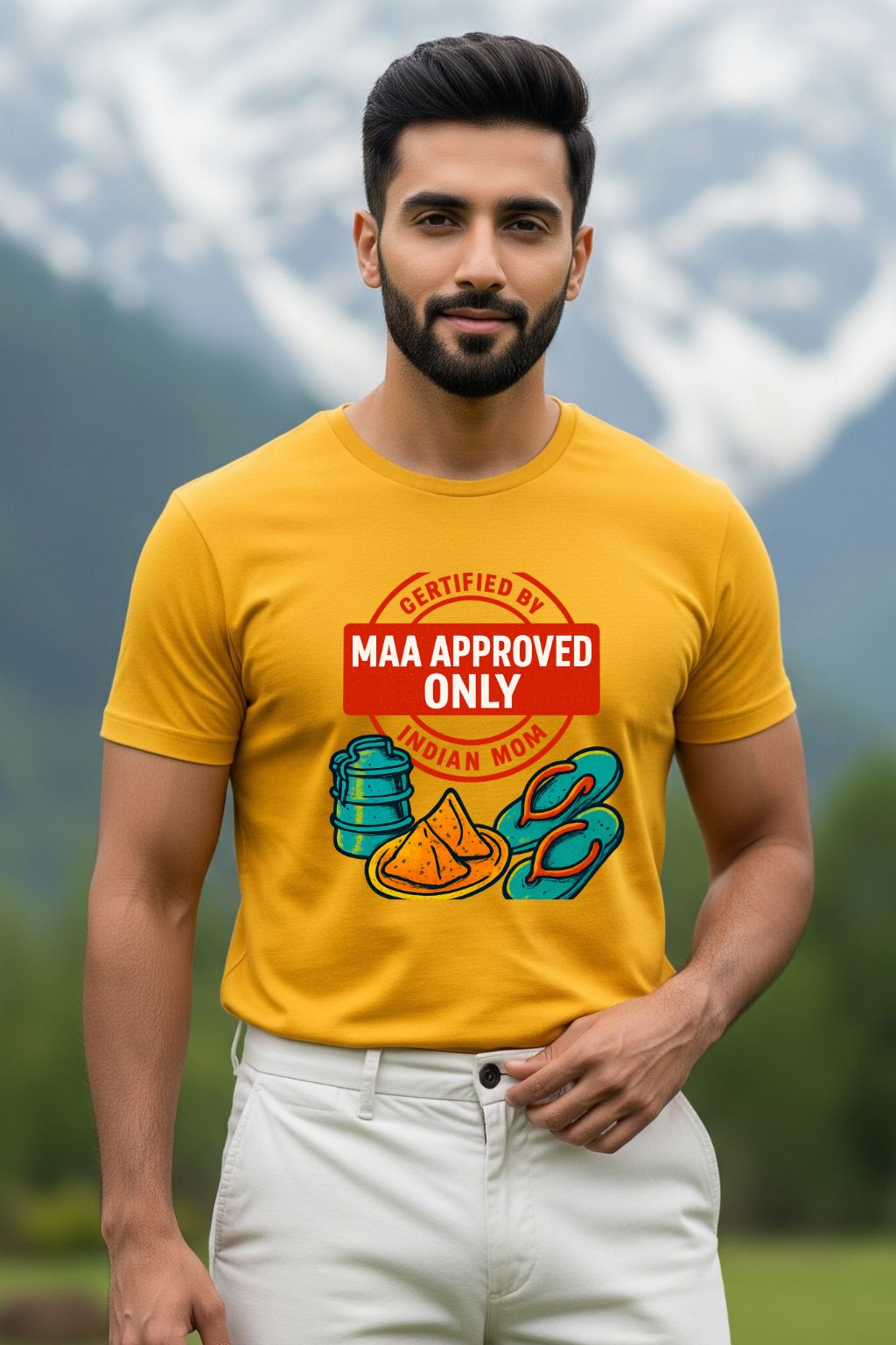 Certified by Indian Mom T-Shirt for Men