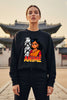 Fierce Saree Anime Oversized Sweatshirt