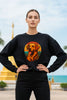Golden Retriever Retro Oversized Sweatshirt
