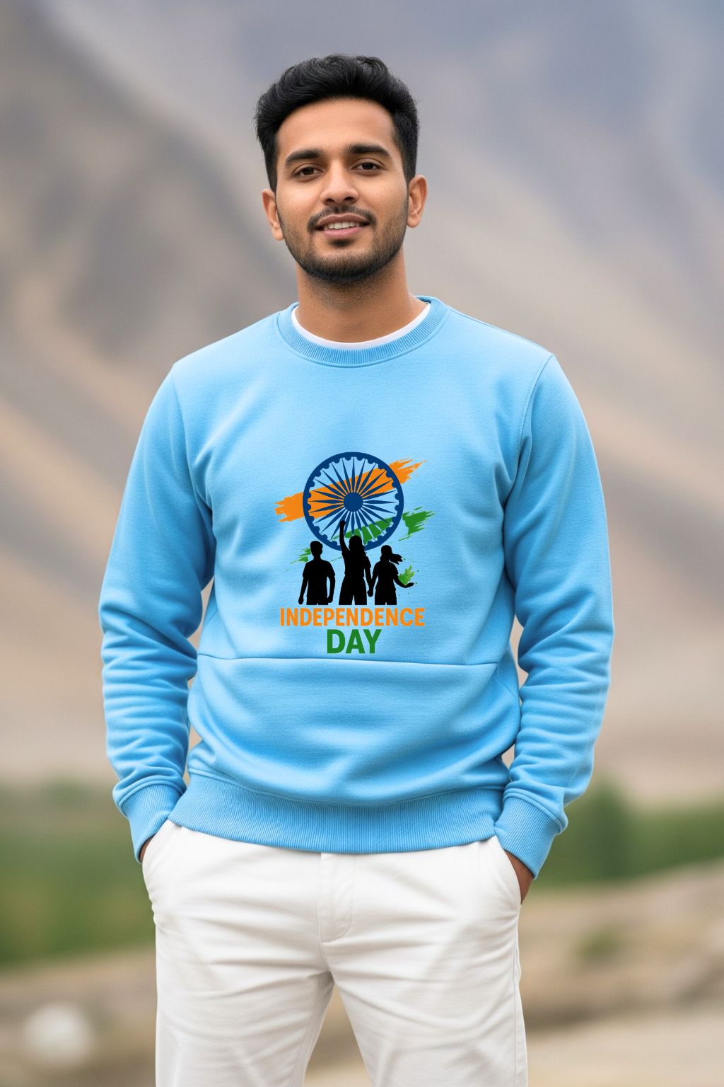 Independence Day Men’s Sweatshirt | Festive Streetwear