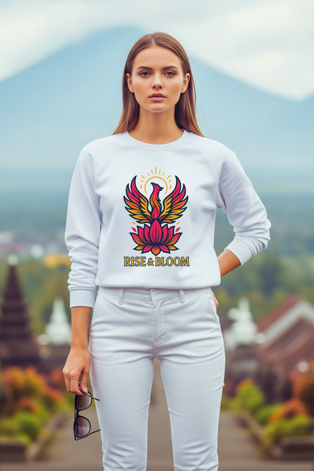 Rise Bloom Women Sweatshirt