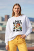 Sarcastic Santa Christmas Oversized Sweatshirt