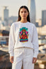 Urban Lakshmi Graffiti Oversized Sweatshirt